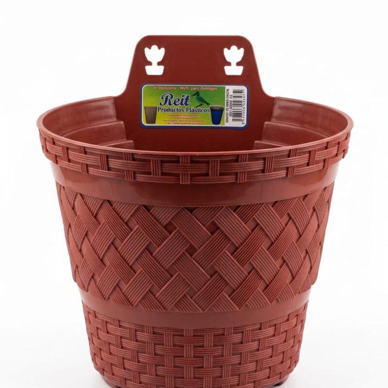 MACETA DE PARED RATTAN LEON #19 ML19 REIT