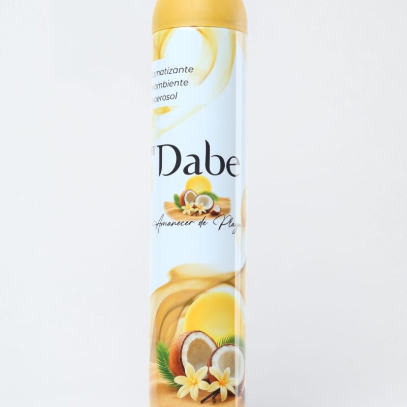 AROMATIZANTE EN AEROSOL 400ML/323G AMANECER DE PLAYA DABE