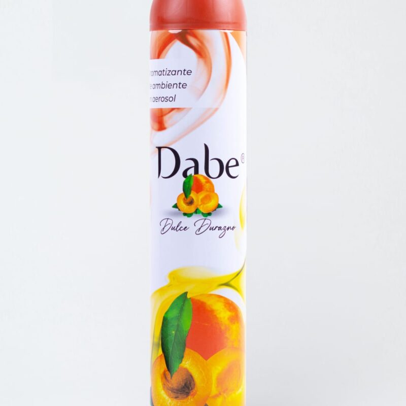 AROMATIZANTE EN AEROSOL 400ML/323G DULCE DURAZNO DABE