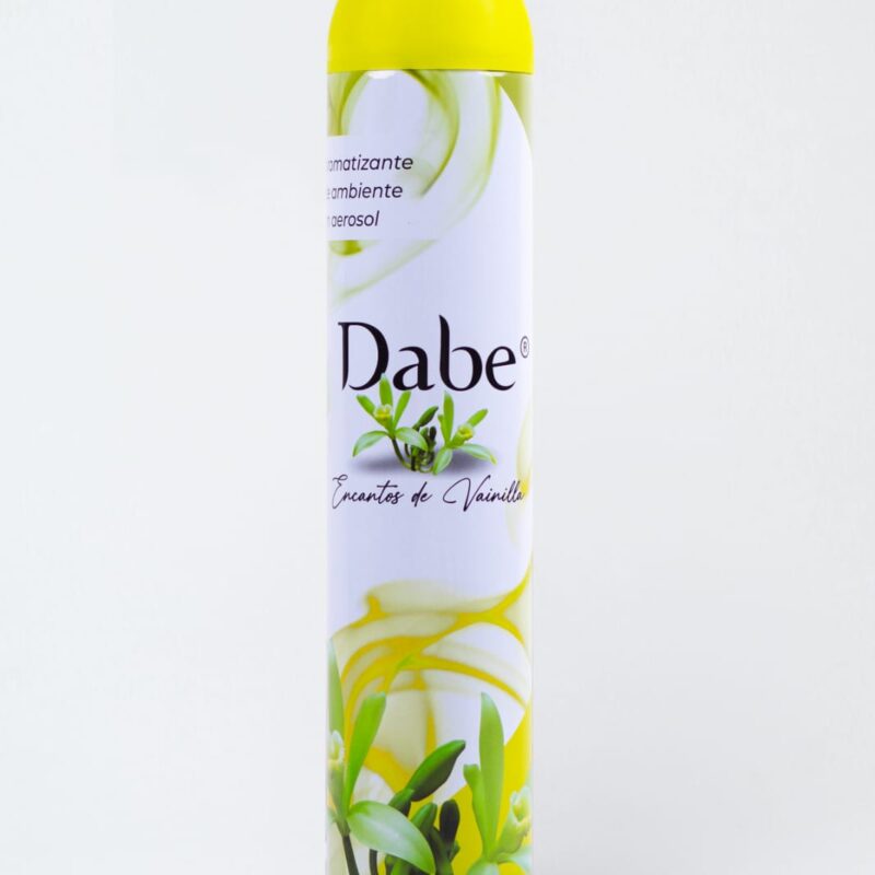 AROMATIZANTE EN AEROSOL 400ML/323G ENCANTOS DE VAINILLA DABE