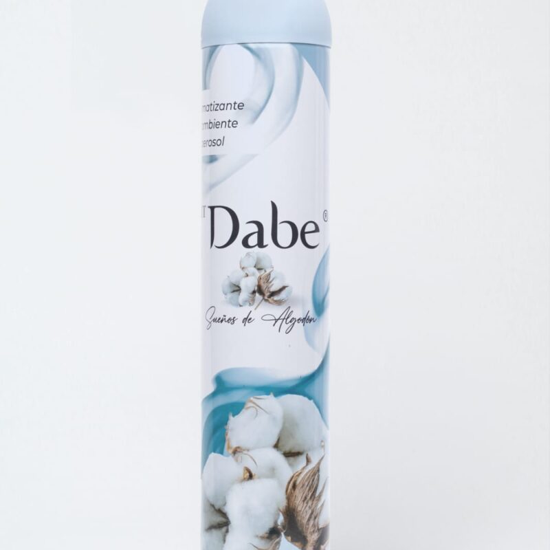 AROMATIZANTE EN AEROSOL 400ML/323G SUEÑOS DE ALGODON DABE
