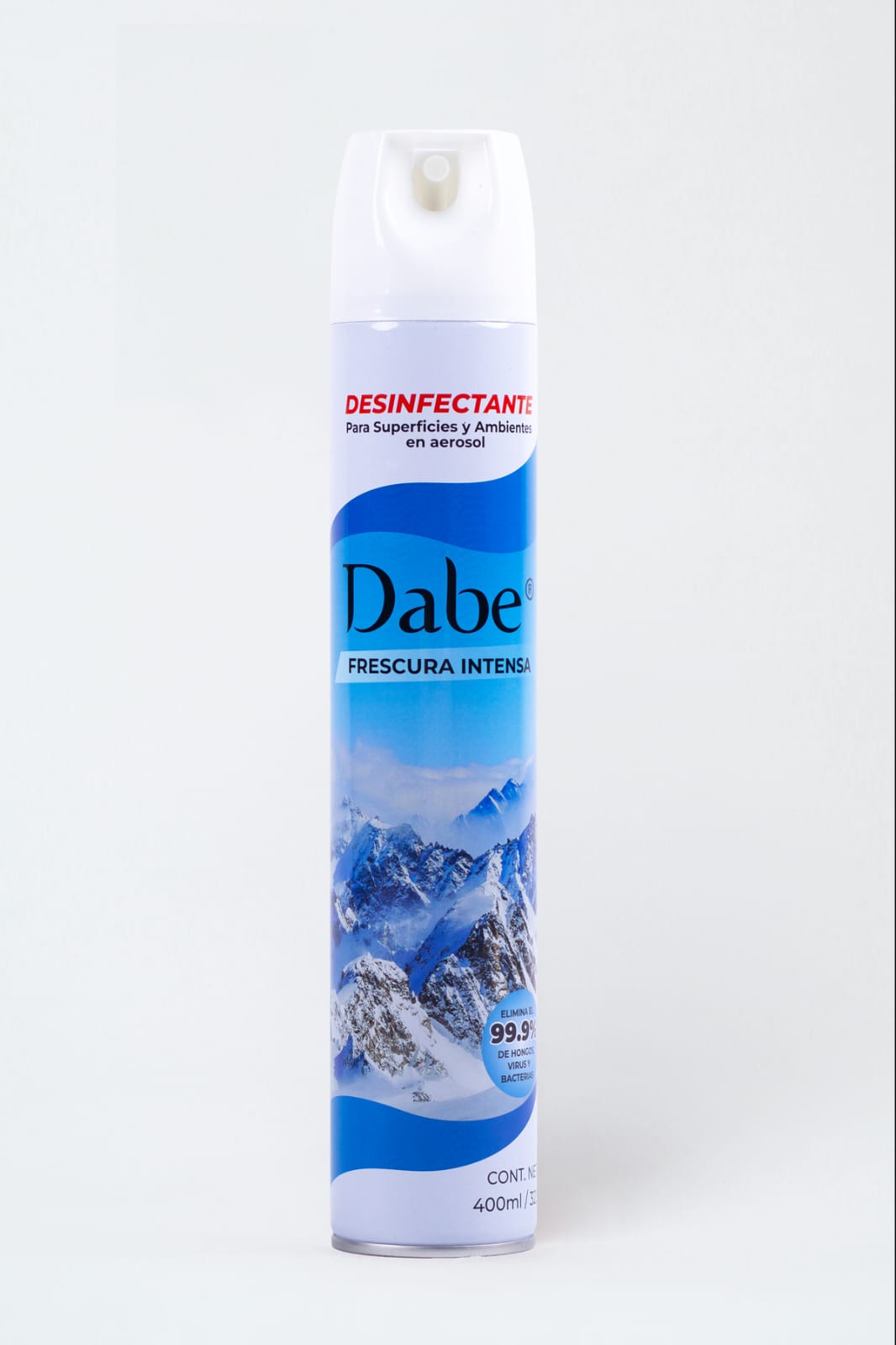 DESINFECTANTE EN AEROSOL 400ML/323G FRESCURA INTENSA DABE