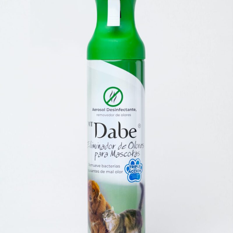 ELIMINADOR DE OLORES PARA MASCOTAS EN AEROSOL 300ML/227G DABE