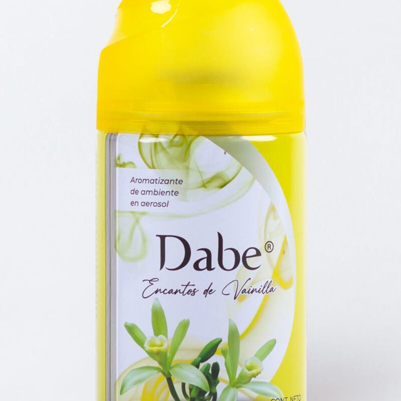AROMATIZANTE EN AEROSOL 250ML/180G ENCANTOS DE VAINILLA DABE