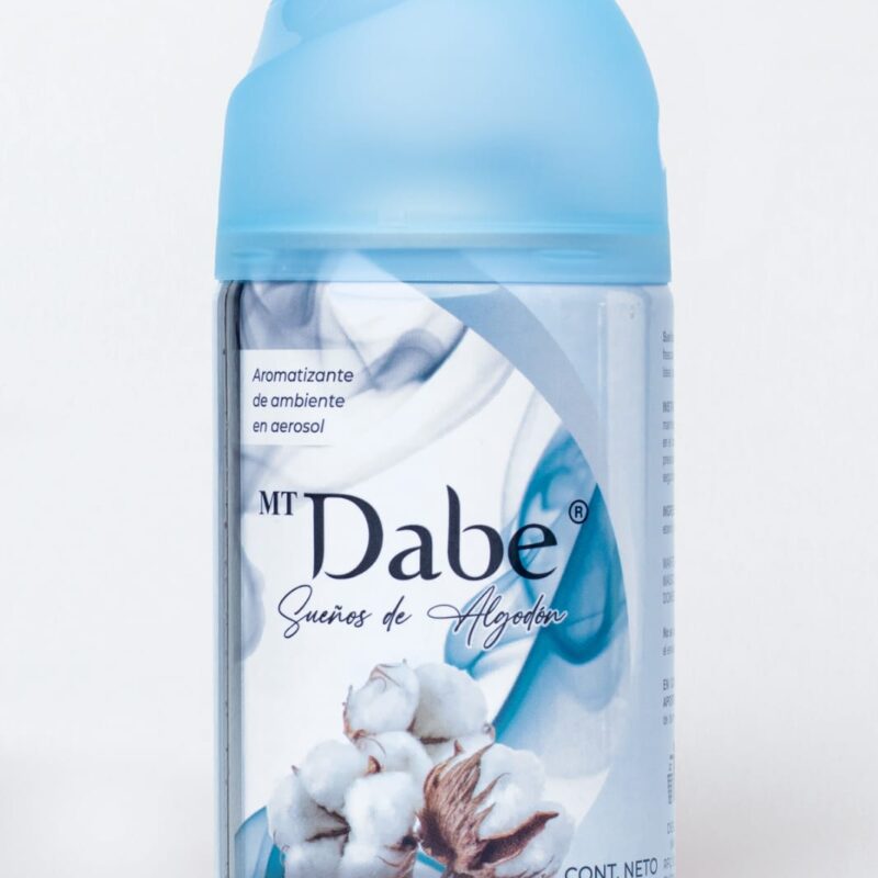 AROMATIZANTE EN AEROSOL 250ML/180G SUEÑOS DE ALGODON DABE
